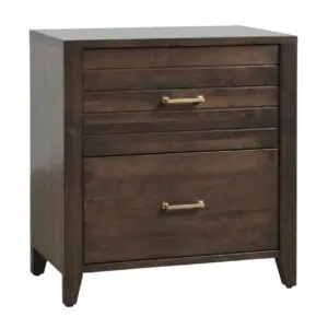 Van White Collections - 2 Drawer Nightstand